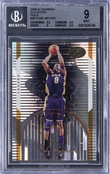 2006-07 Bowman Elevation Gold #46 Kobe Bryant (#33/99) - BGS MINT 9